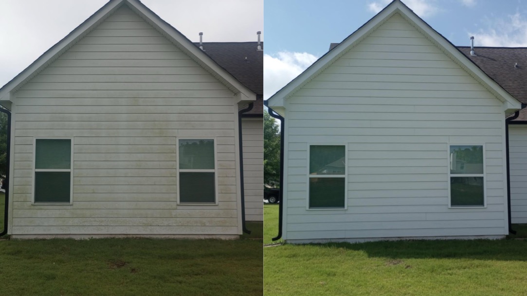 Amazing House Washing Service Performed in Columbus, GA.