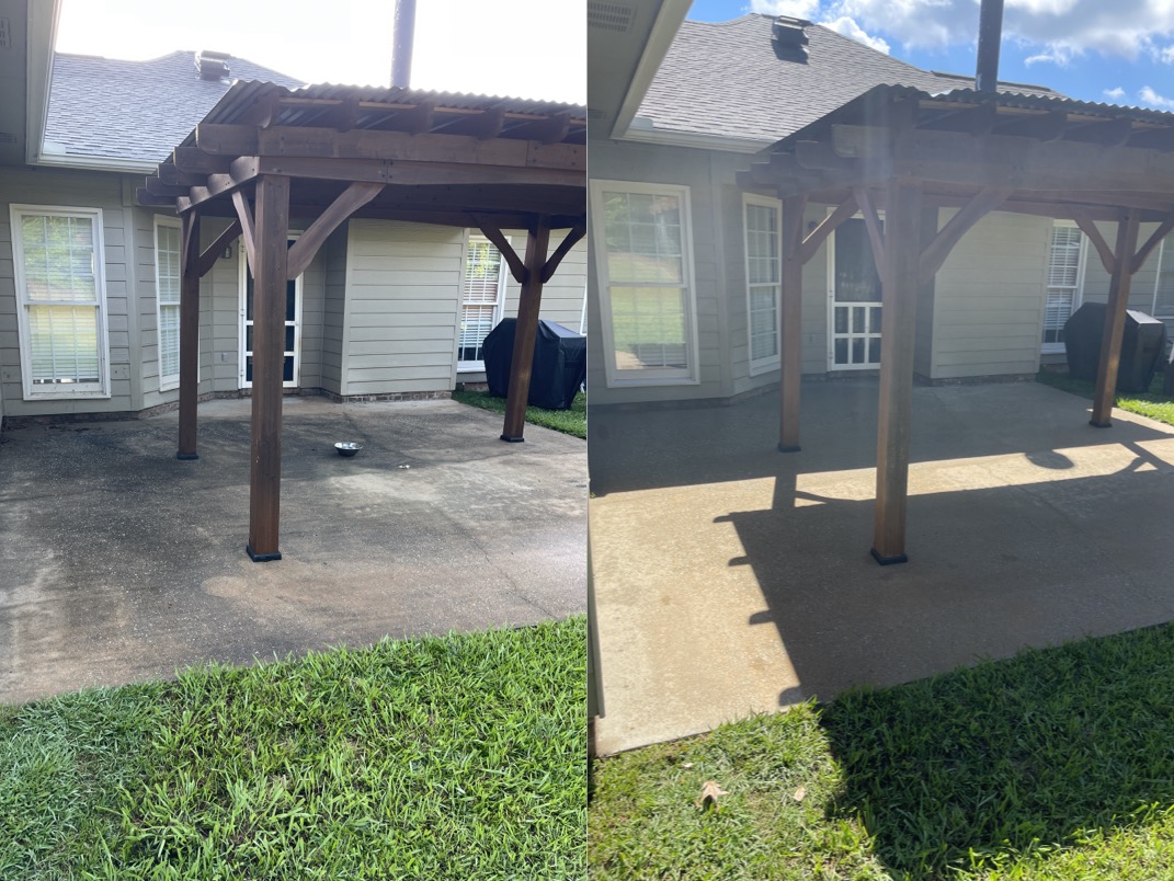 Amazing Porch Cleaning Service Completed in Columbus, GA 1