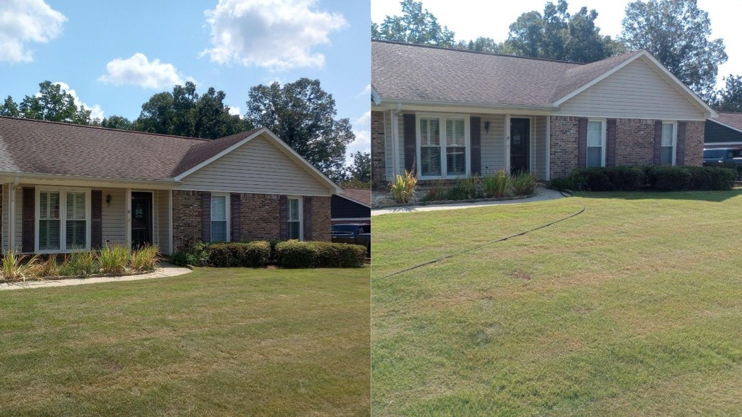 A’s Pressure Washing LLC recently completed a top quality house washing service in Columbus, GA