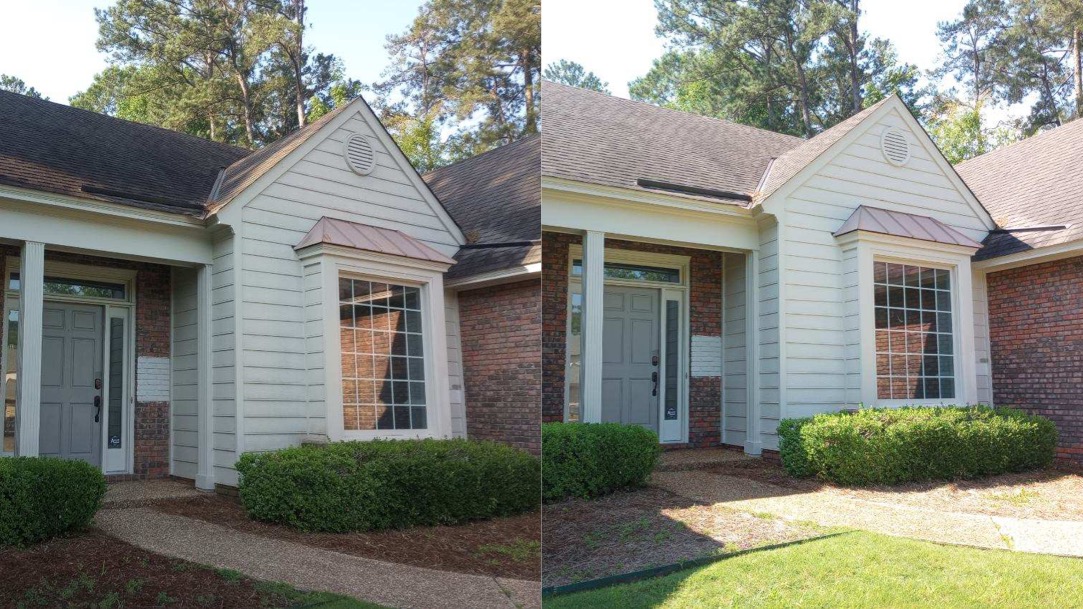 A’s Pressure Washing LLC recently completed a professional house washing service in Columbus, GA 1