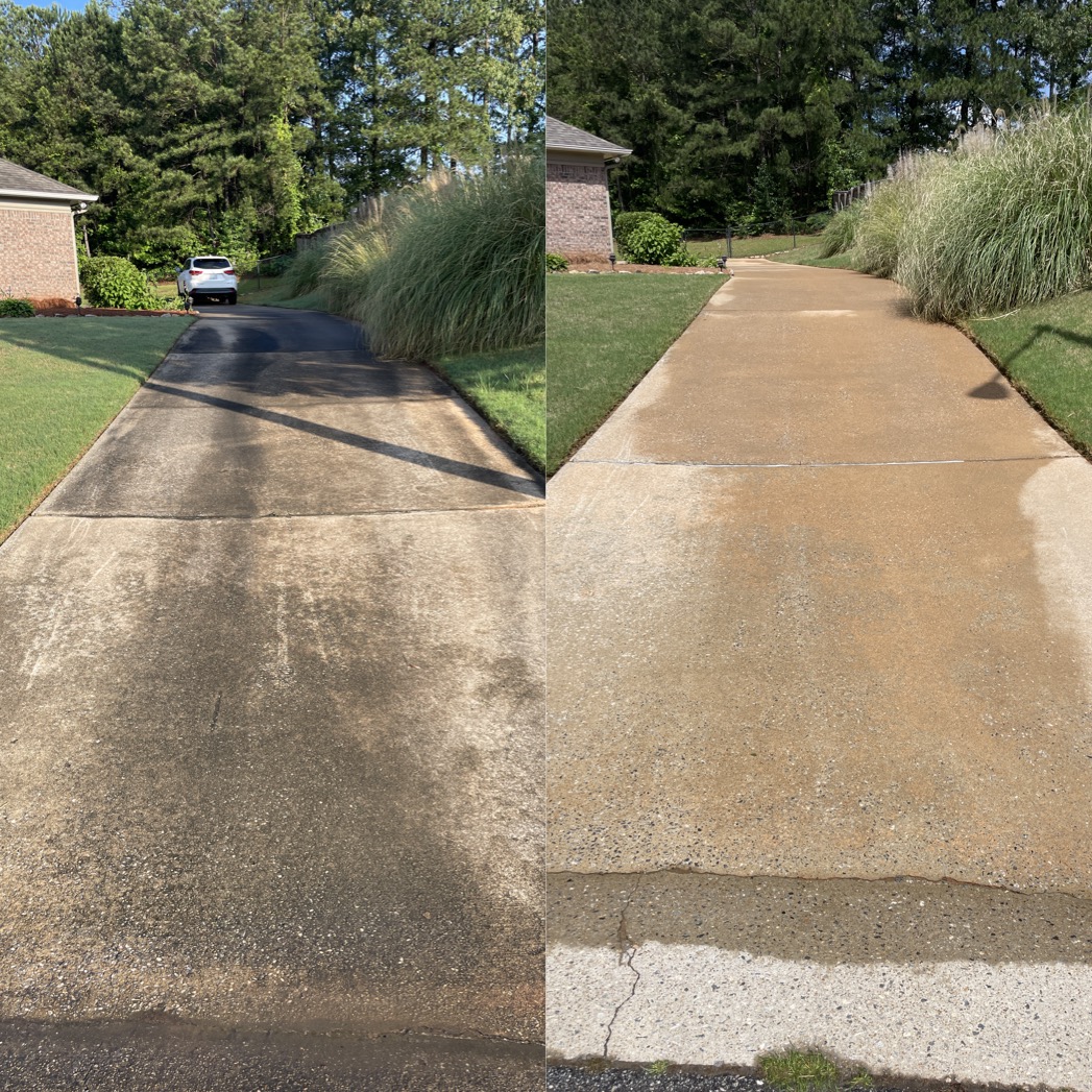 Incredible Driveway Cleaning Performed in Columbus, GA